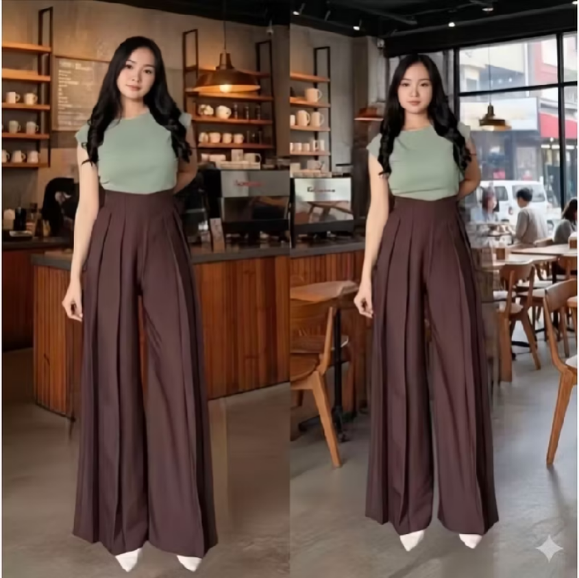 Losse Pants - Formal Wid Leg Casual
